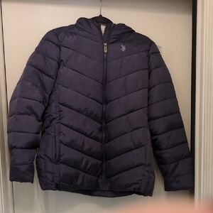 U.S. Polo Assn. Navy Jacket with Logo